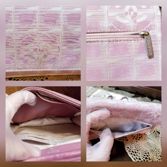 💗SOLD💗Auth Chanel Travel Line Chain Wallet - Picture 8 of 8